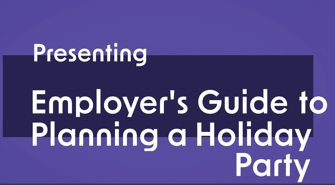 Holiday Party Planning Guide » Shop Benefits